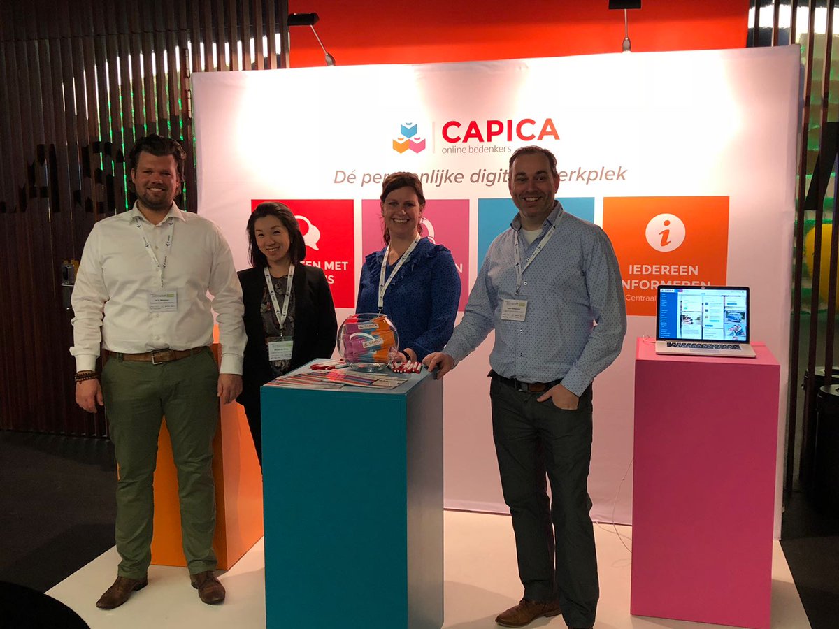 De Capicanen zijn klaar voor Congres Intranet 2018! #intra18