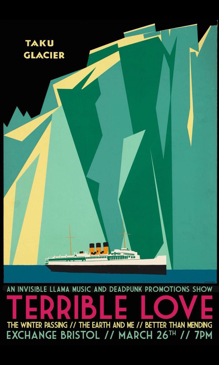 WinterPassingYo's tweet photo. One of my favourite elements of touring is seeing the wonderful poster designs people make for the shows! This bunch are lovely for the @aterriblelove tour | good job everyone! https://t.co/GU5SpqVUcF