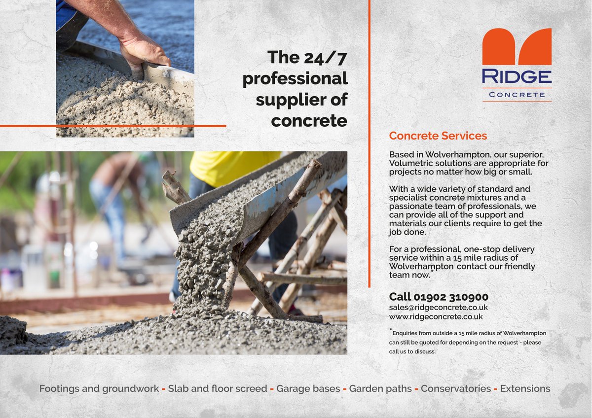 Ridge Concrete On Twitter If You Read Connect Pages You May