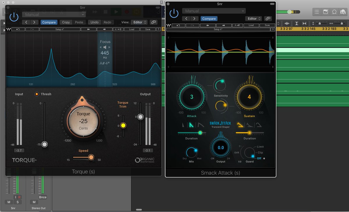 TheAesthete727's tweet photo. #ThursdayThoughts #ThursdayMixTip To shape the sound of your drums try using these 2 plugins. #Waves #Tourque #SmackAttack Thank me Later! https://t.co/sRN6BvTUEE