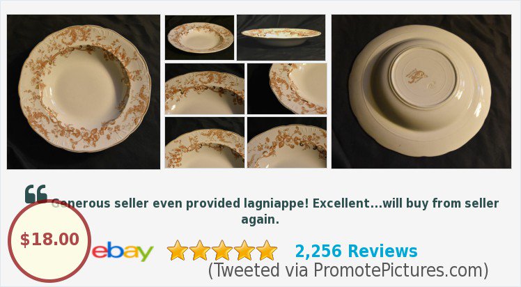 kerrberry77's tweet photo. #Furnivals Royal Pattern #Antique Brown #Transferware Wide Rimmed Soup Bowl 1894 | eBay #victorian
https://t.co/zzy7kstuQy
(Tweeted via https://t.co/MeD6Intbwd) https://t.co/B7CKTJstmW