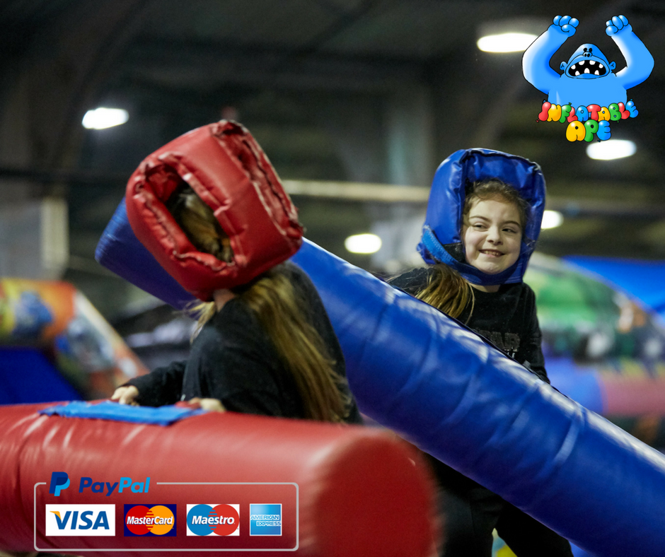 Get your tickets to #Yorkshire's largest Inflatable Play event! Happening the weekend of the 31st of march and 1st of April 2018. #Inflatable Ape