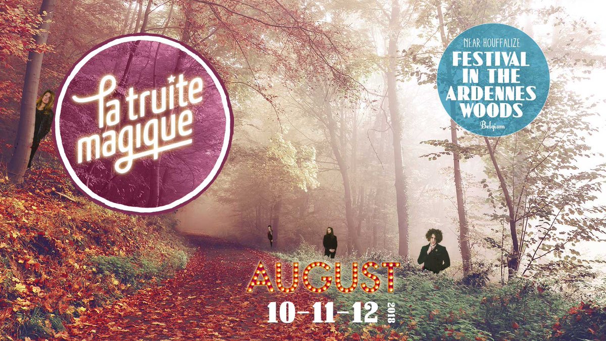 🇧🇪 La Truite Magique 🇧🇪
Op 11 augustus spelen wij verstoppertje bij de zuiderburen tijdens  <a href="/LaTruiteMagique/">La Truite Magique</a>