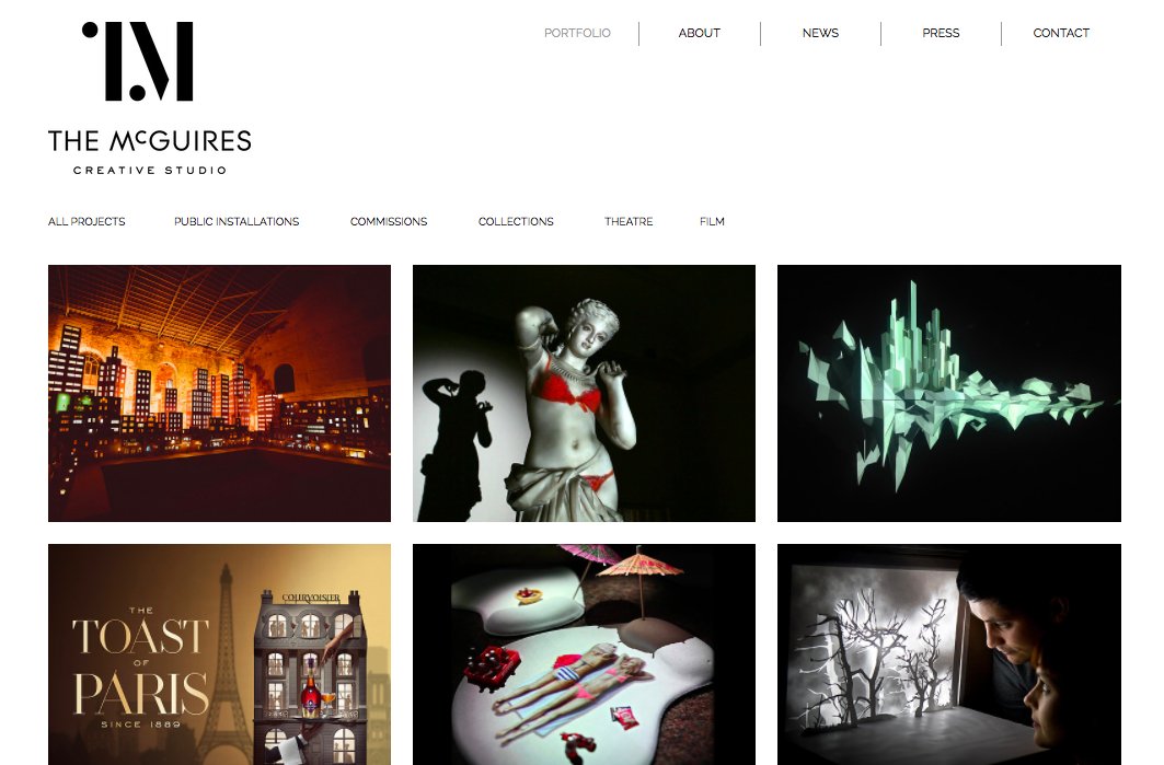 My ever talented friends <a href="/studiomcguire/">Davy and Kristin McGuire</a> have had a rebrand of their studio making light and paper dioramas. My favourite will always be the beautiful "Ice Book" though