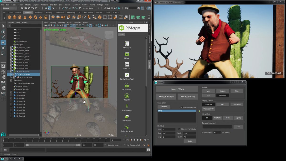 PiSquareUS's tweet photo. We just released a three-part video tutorial showing you how to convert existing models into #UnrealEngine compliant contents from #Maya with #PiStage toolset.
Check them out!
Part I: https://t.co/DHE9WsReKI
Part II: https://t.co/YhwrcrWtHj
Part III: https://t.co/0YTGoBm3Jw https://t.co/RptIIkSWgA