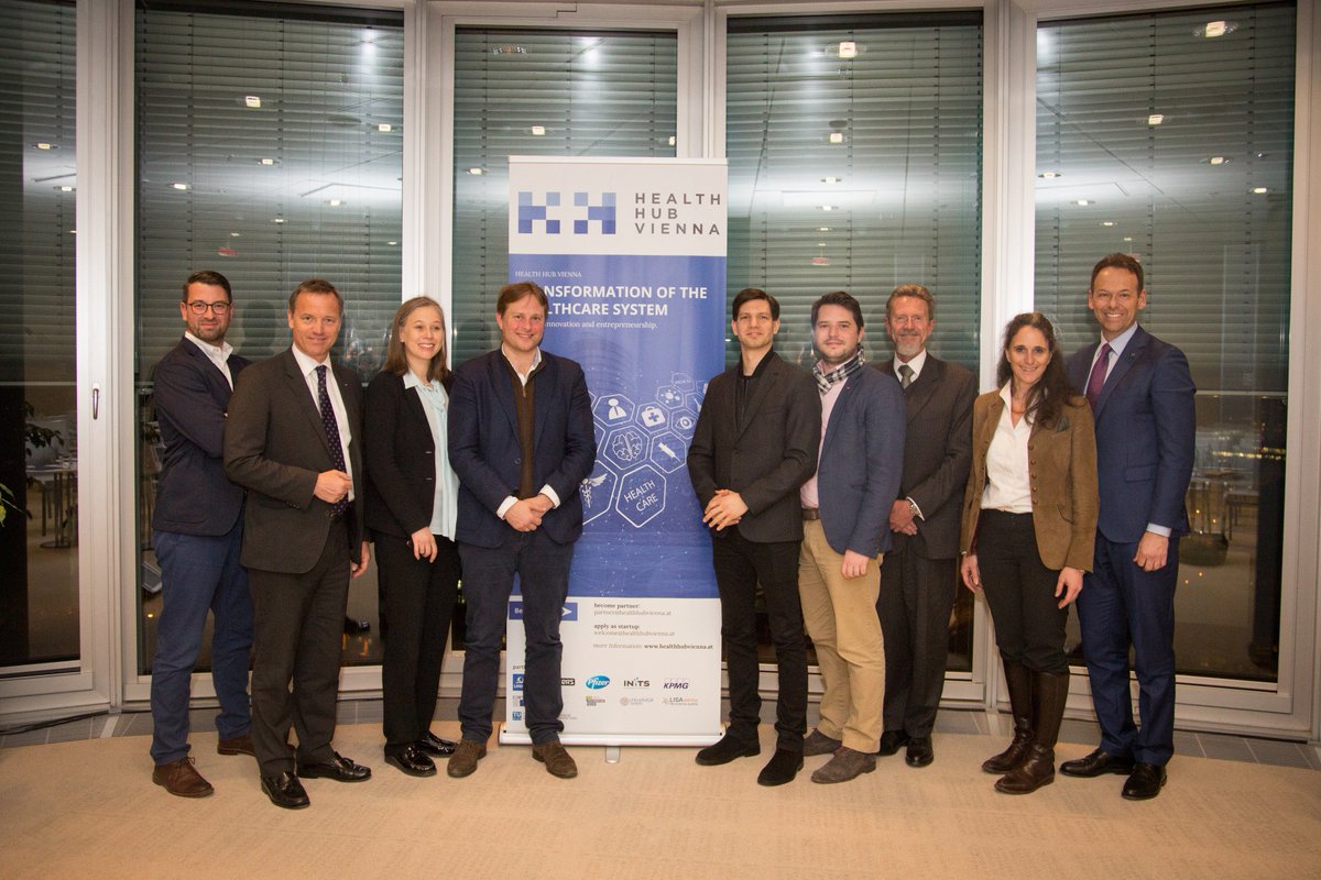 re.flex is the only Eastern European team participating in Health Hub Vienna.
<a href="/Camilmol/">Camil Moldoveanu</a> co-founder of re.flex - recovery made simple will meet our mentors for the next 3 months, part of the accelerator program with bit.ly/2DM64UE <a href="/uniqagroup/">UNIQA InsuranceGroup</a>, <a href="/pfizer/">Pfizer Inc.</a> <a href="/INiTS_at/">INiTS</a>