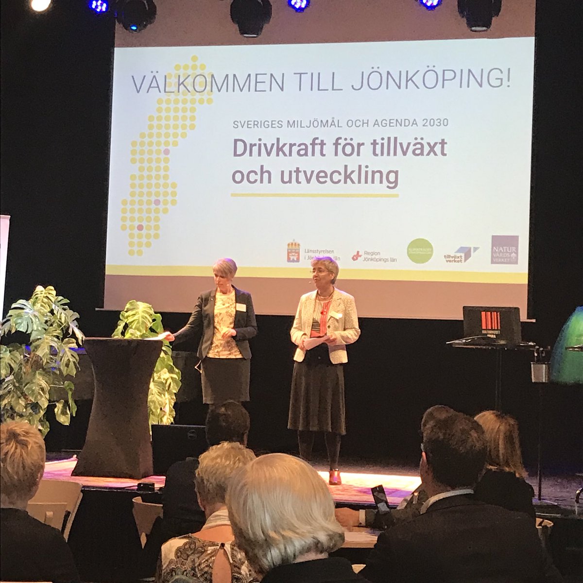 Idag ska jag insupa inspiration och nätverka. #miljömål #Agenda2030