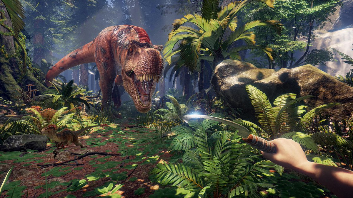 Playstation Europe It S Time To Hop On That Dinosaur Ark Park Brings You Face To Face With Gigantic Beats On Psvr And It Launches Today On Ps Store T Co Qseavwm6z7