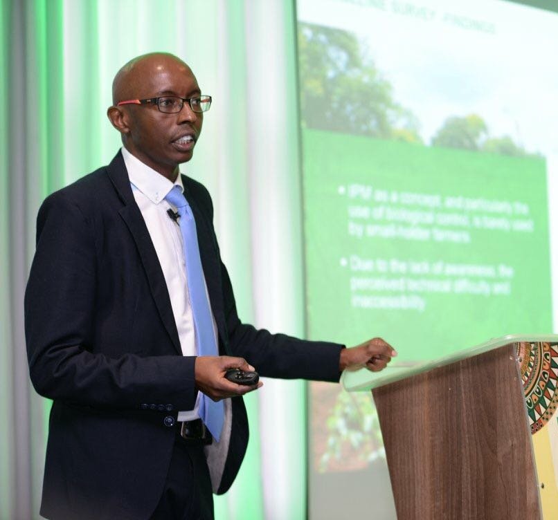 KoppertKenya's tweet photo. The 16th #NewAgInternational Conference is ongoing in Nairobi. At 14.40Hrs today, @MachaGituku is set to present on Biological Seed Dressing of Cereals. #Panoramix #FoodSecurity #PartnersWithNature #AgribusinessTalk254 https://t.co/MY79r9AUQq