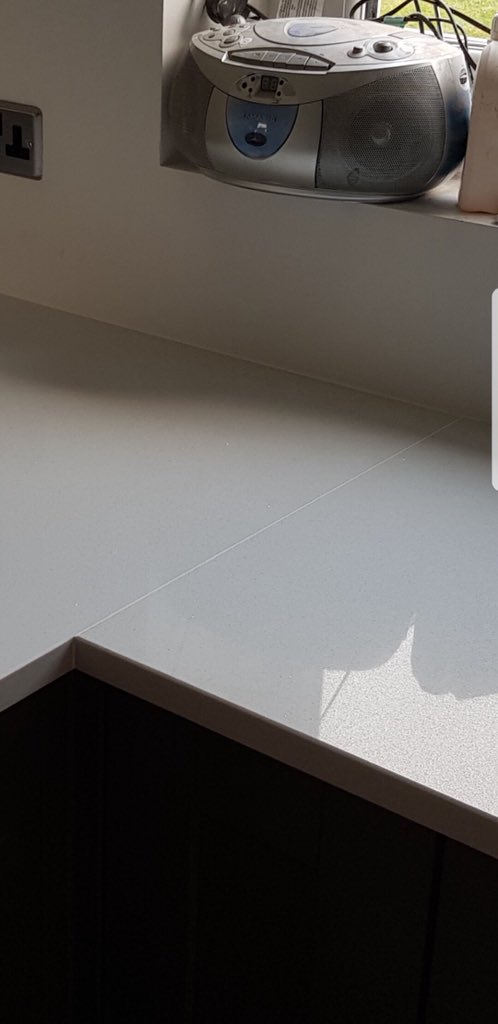 Stunning Quartz White Galaxy worksurfaces... Expertly installed yesterday by our team in Sheffield #madeinsheffield #quartz #solidsurface #sheffieldissuper 

sheffieldsolidsurfaces.co.uk
