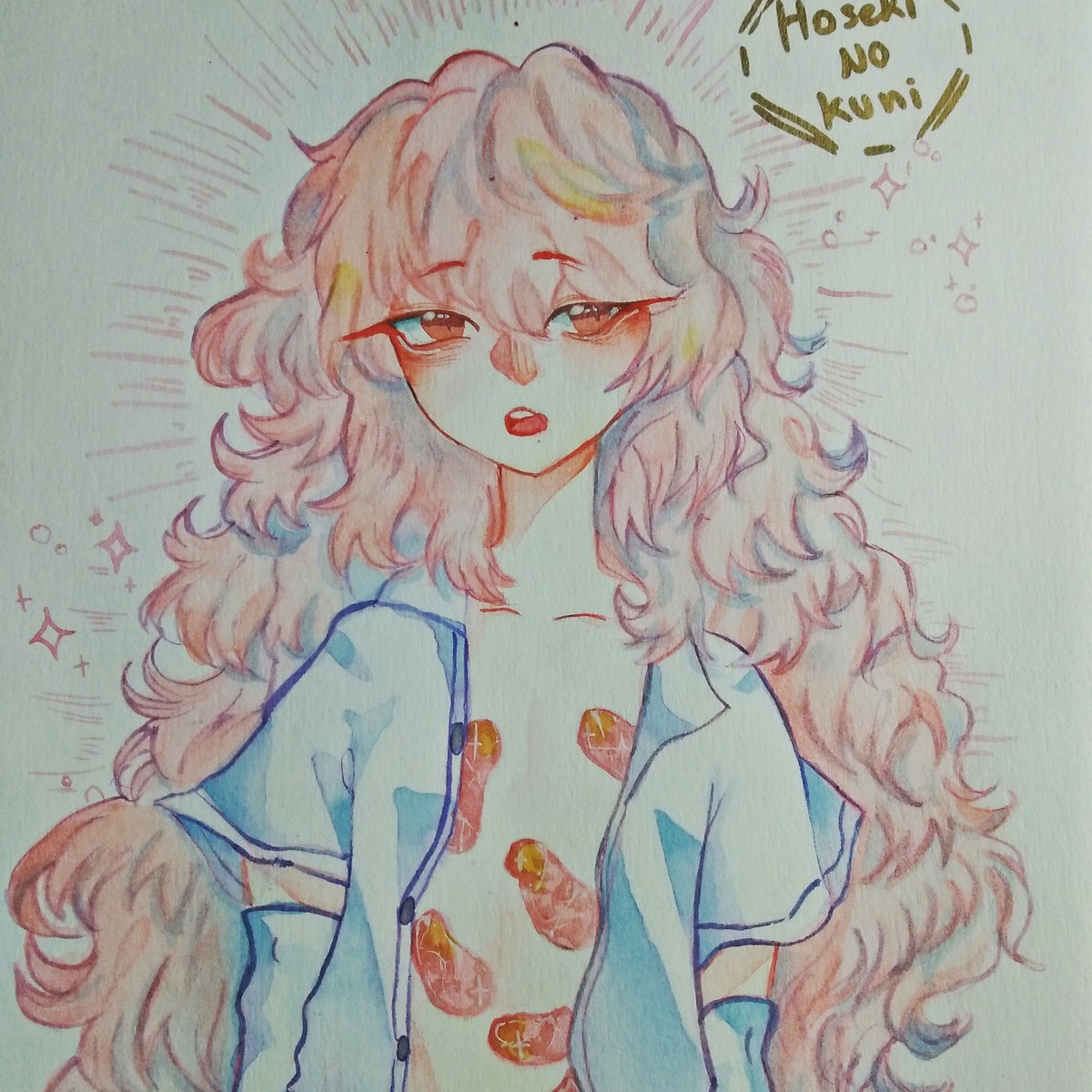 nkuma14's tweet photo. #NewProfilePic
Padparadseha 
#housekinokuni_fanart 
#watercolorpainting https://t.co/EDlf1aZ3Ft