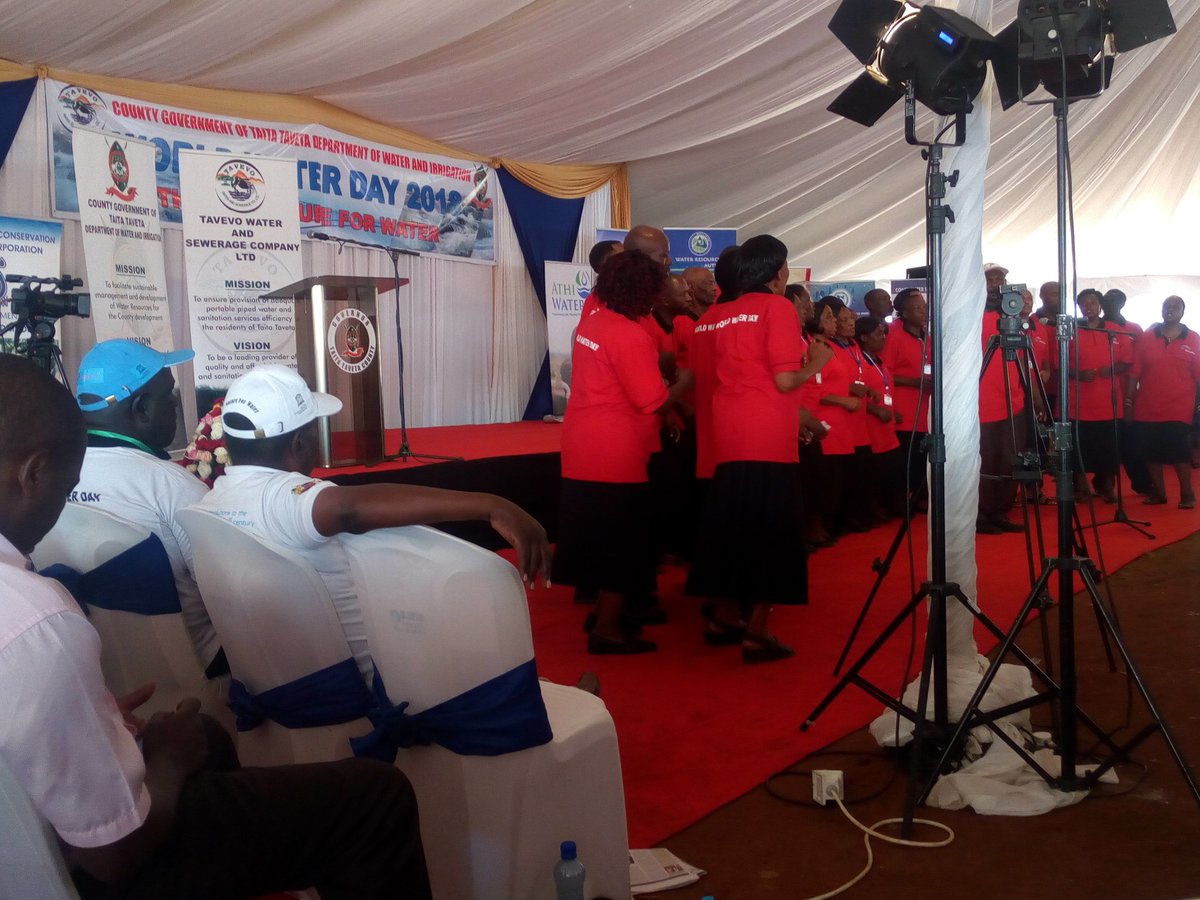 Beato52921073's tweet photo. #WorldWaterDayKE, Entertainment at Mwasere Girls by Taita Taveta Staff choir https://t.co/SYKcB0uzIA