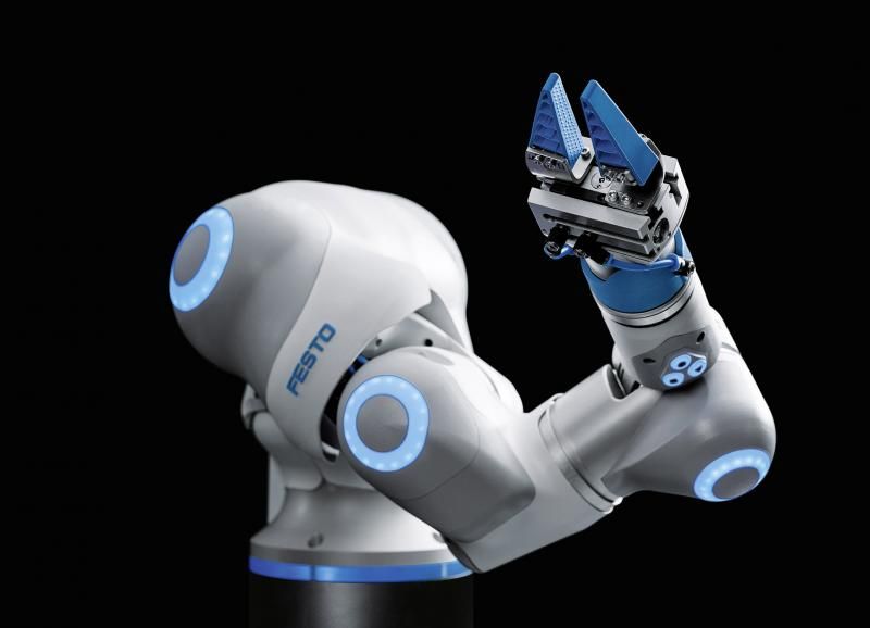 aroma_ID_Design's tweet image. Pneumatic #CoBots to Demonstrate Advanced Human-Machine Collaboration at Hannover Trade Fair bit.ly/2FTNhNl #BionicCobot #Festo #hm18
