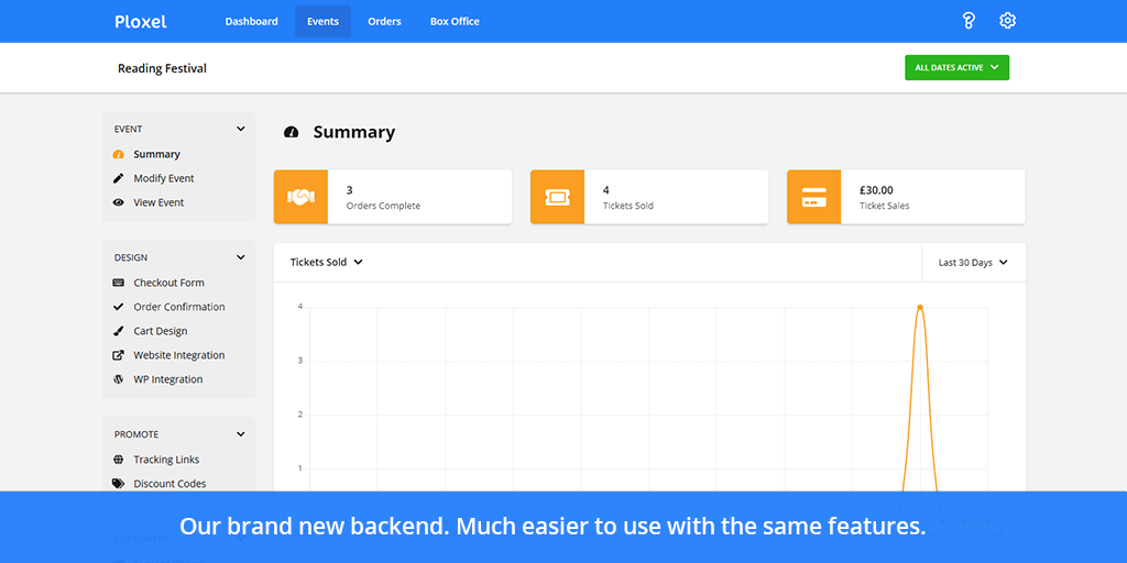 ticketmeo's tweet photo. We would like to announce the release of our new version which has been  in production for over a year now. This version brings a brand new  design, simplier work flow and many more improvements to help you sell  your tickets. To find out more visit - https://t.co/Tuz5TuDfMq https://t.co/w2CvmDRl02