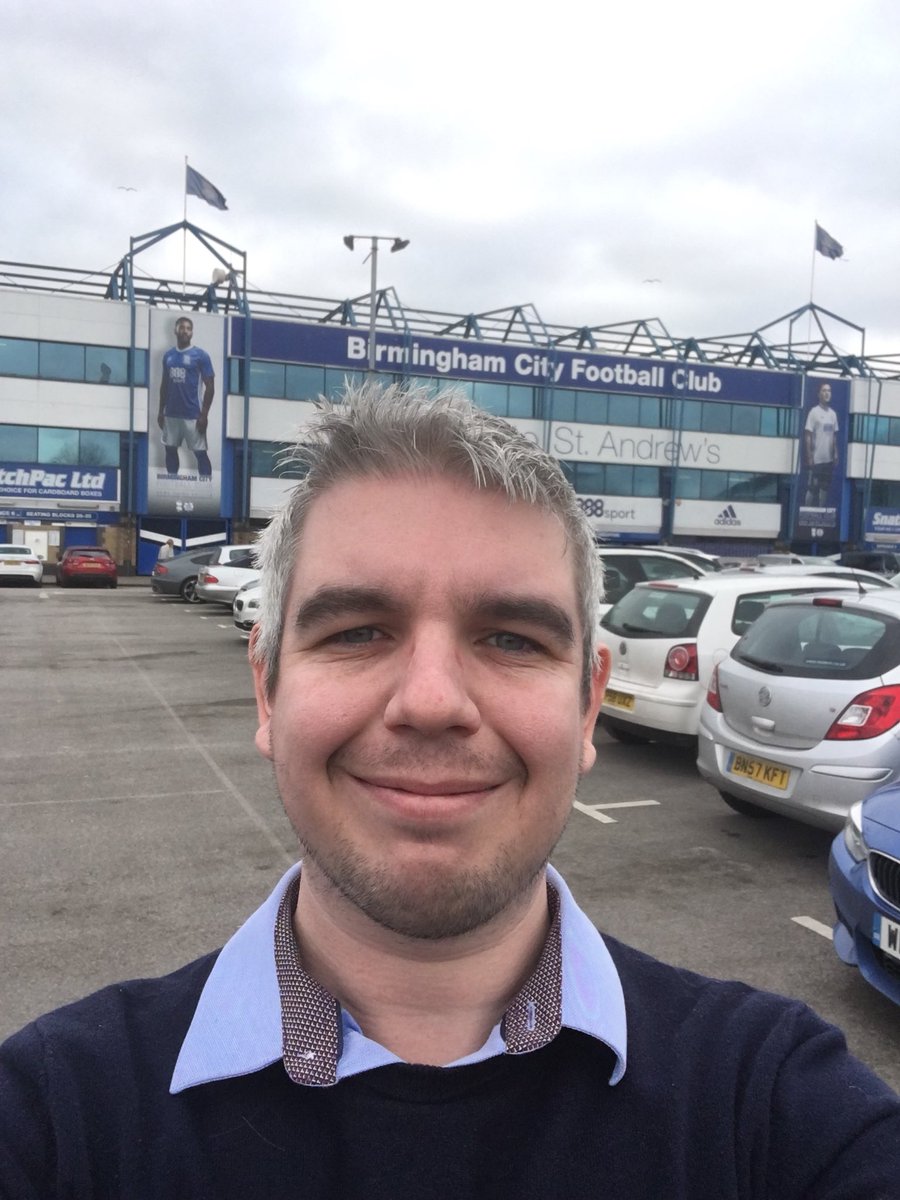 Arrived <a href="/BCFC/">Birmingham City FC</a> for The Business Growth Show!