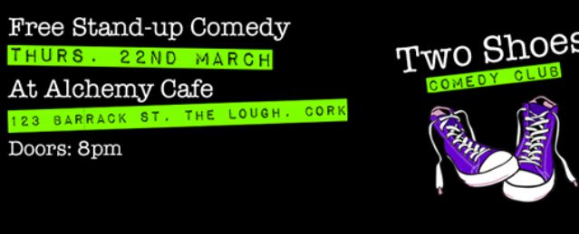 Attention.... CoCo Club stalwart <a href="/KerryComedian/">Anthony Riordan</a> ( Anthony Riordan) is opening his own comedy club tonight. <a href="/ComedianConn/">Cornelius</a> is headlining. Basically everyone should go as it will be a great night and 100% Free! 
#Twoshoescomedyclub
#CorkComedy