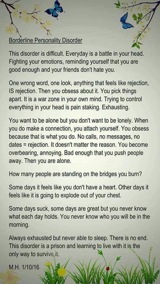 SilakboPH's tweet photo. Borderline Personality Disorder (image not mine) #mentalhealth #mentalillness #borderline #bpd https://t.co/7UHu0ySdI4