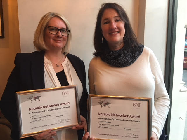 BNI_ACE's tweet photo. Well done to our President Rachael McNidder @pursuitcoach and VP Andrea Vinten @IndigoSky1 for their latest achievement. They were nominated for all their hard work in launching the Ace chapter in record time #bni #bninetworking #giversgain https://t.co/bQbkHXfT0r