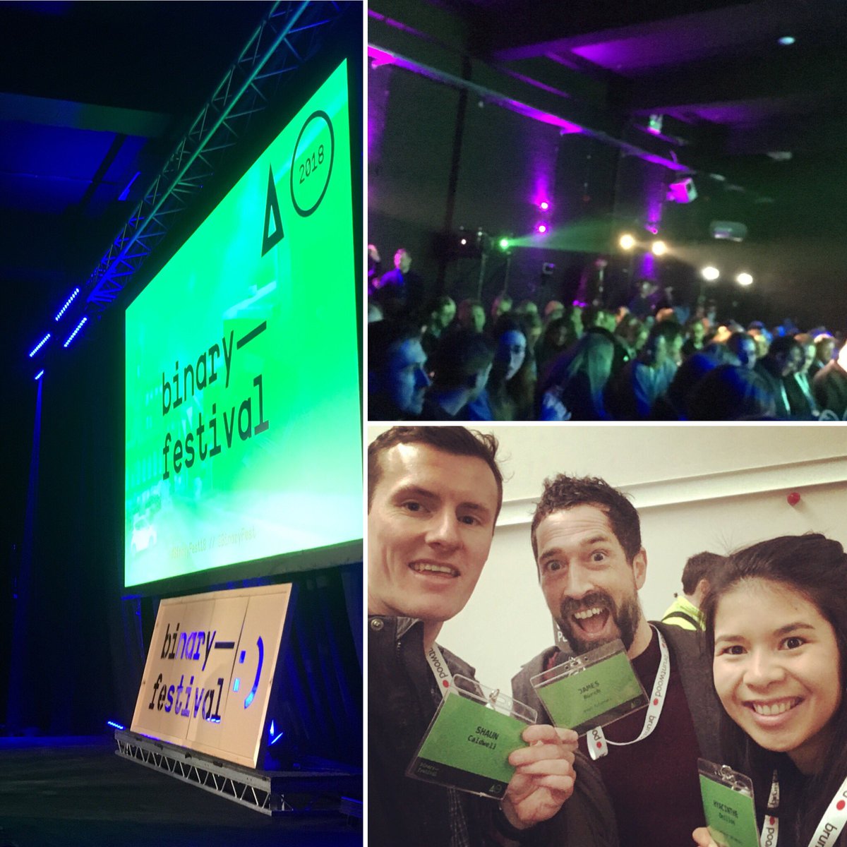 hyacinthcaldwll's tweet image. #BinaryFest18 Ready to roll at Binary Festival :D