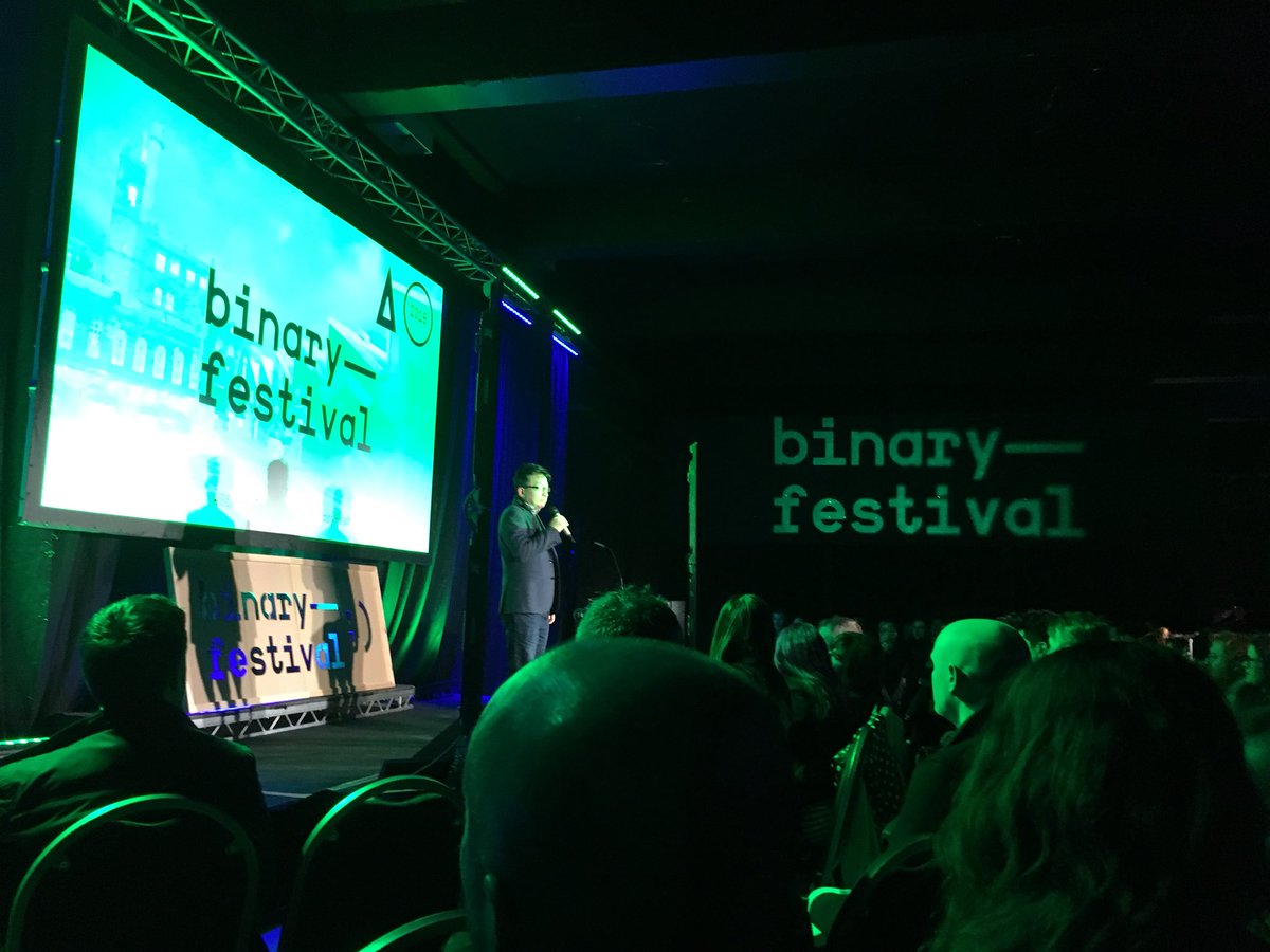 TechHuddleUK's tweet image. Welcome to #BinaryFest18