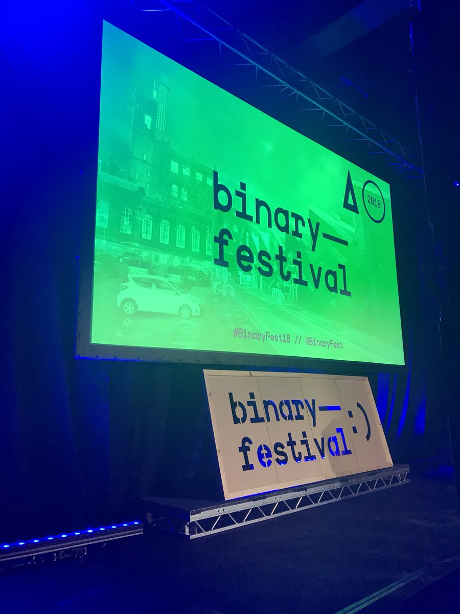 wearedock's tweet image. We’re @BinaryFest today! Excited to hear from this morning’s keynote speakers #BinaryFest18