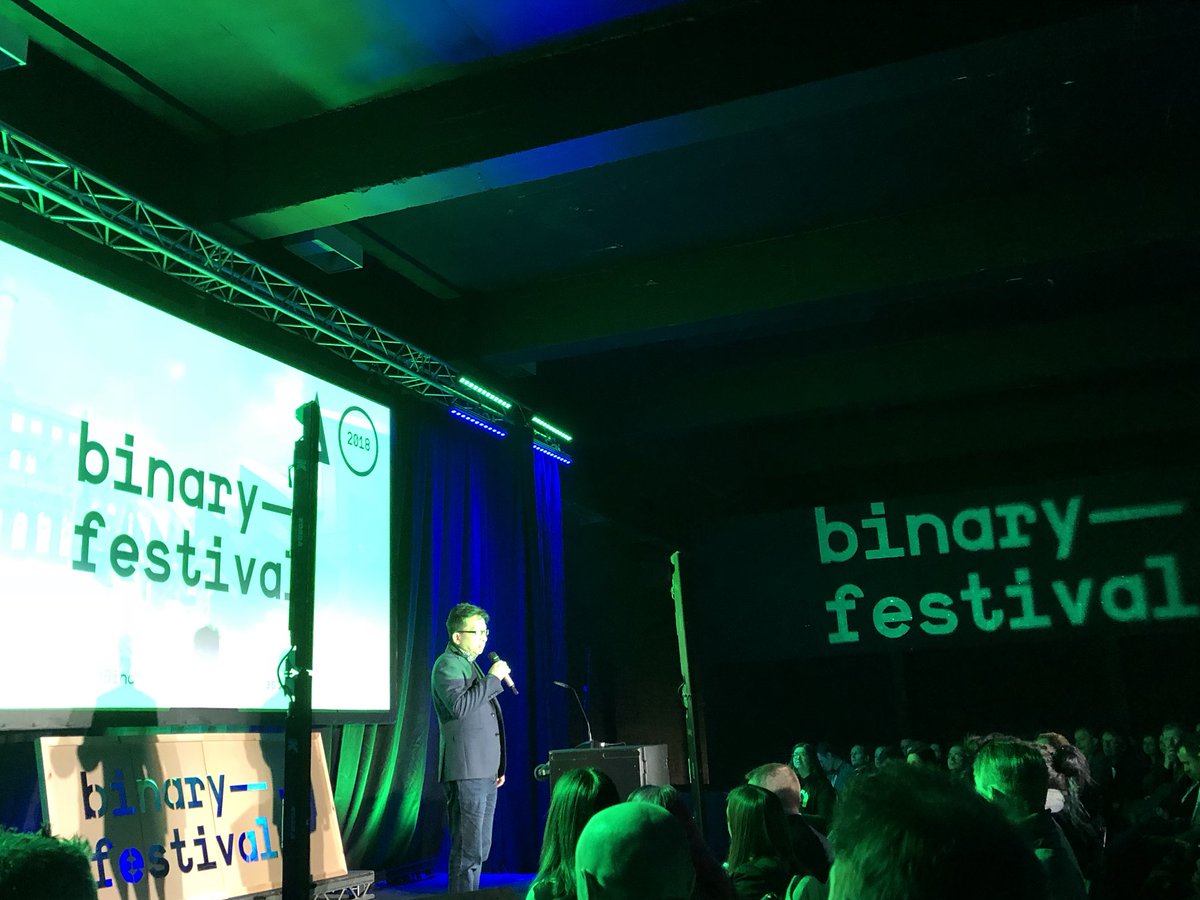 WhitfieldBizHub's tweet image. Start of the #binaryfest18 @BinaryFest