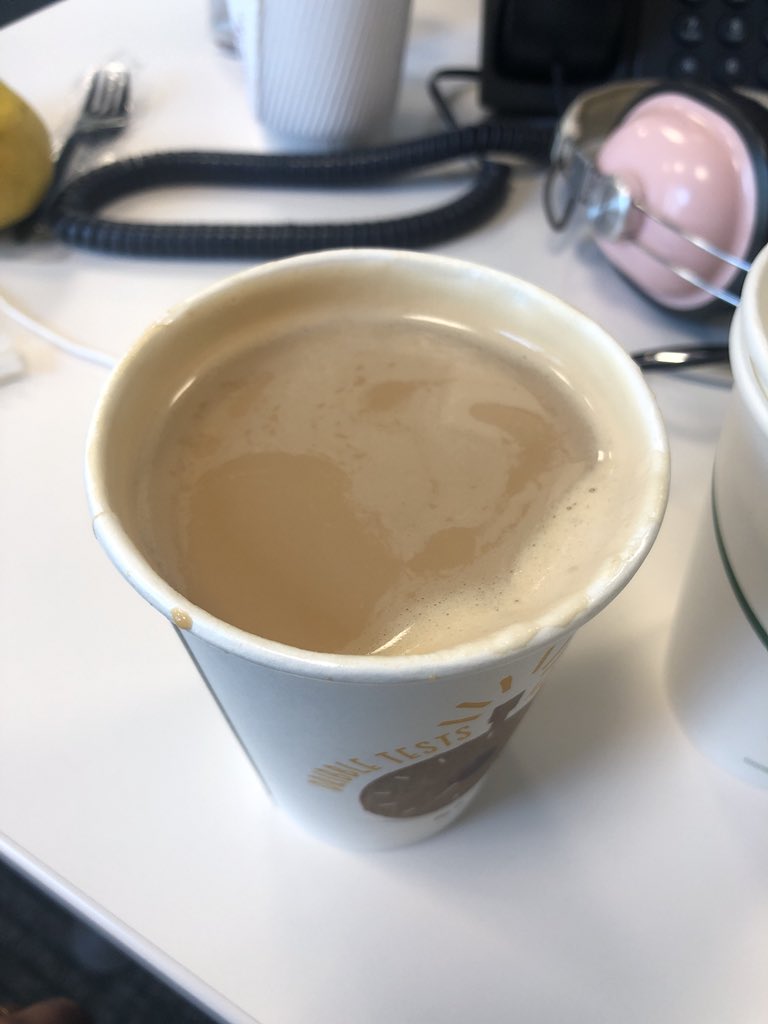 This is supposed to be a latte <a href="/Pret/">Pret</a> ? 😣