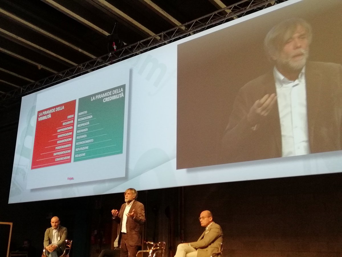 Non più visibilità ma #credibilita #italianway #reputationeconomy <a href="/FrancescoMorace/">Francesco Morace</a>