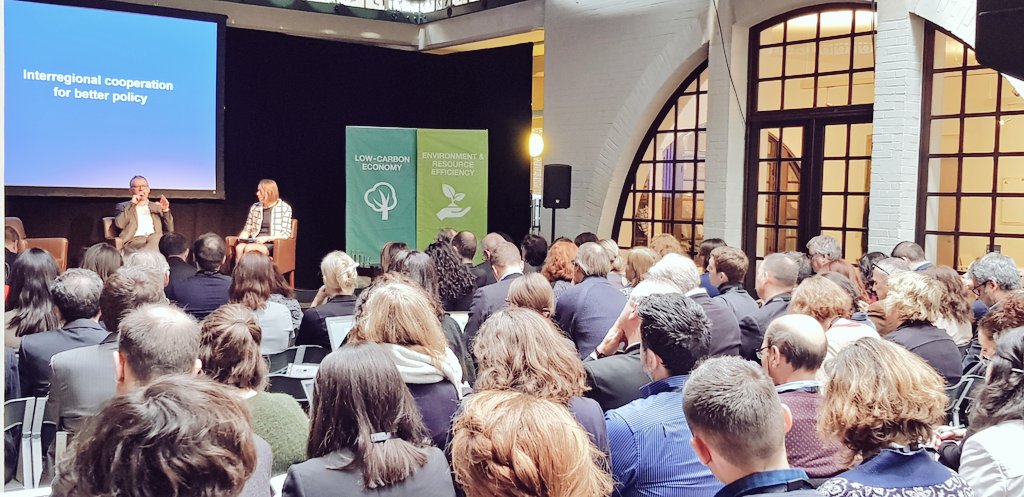 interregeurope's tweet image. And it&apos;s on! #europecooperates 2018 has started. Great day ahead!