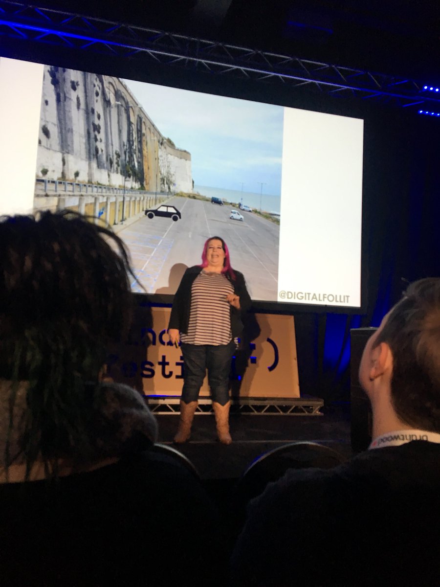 jaynecroft's tweet image. .@DigitalFollit amazing talk #inspiration #BinaryFest18