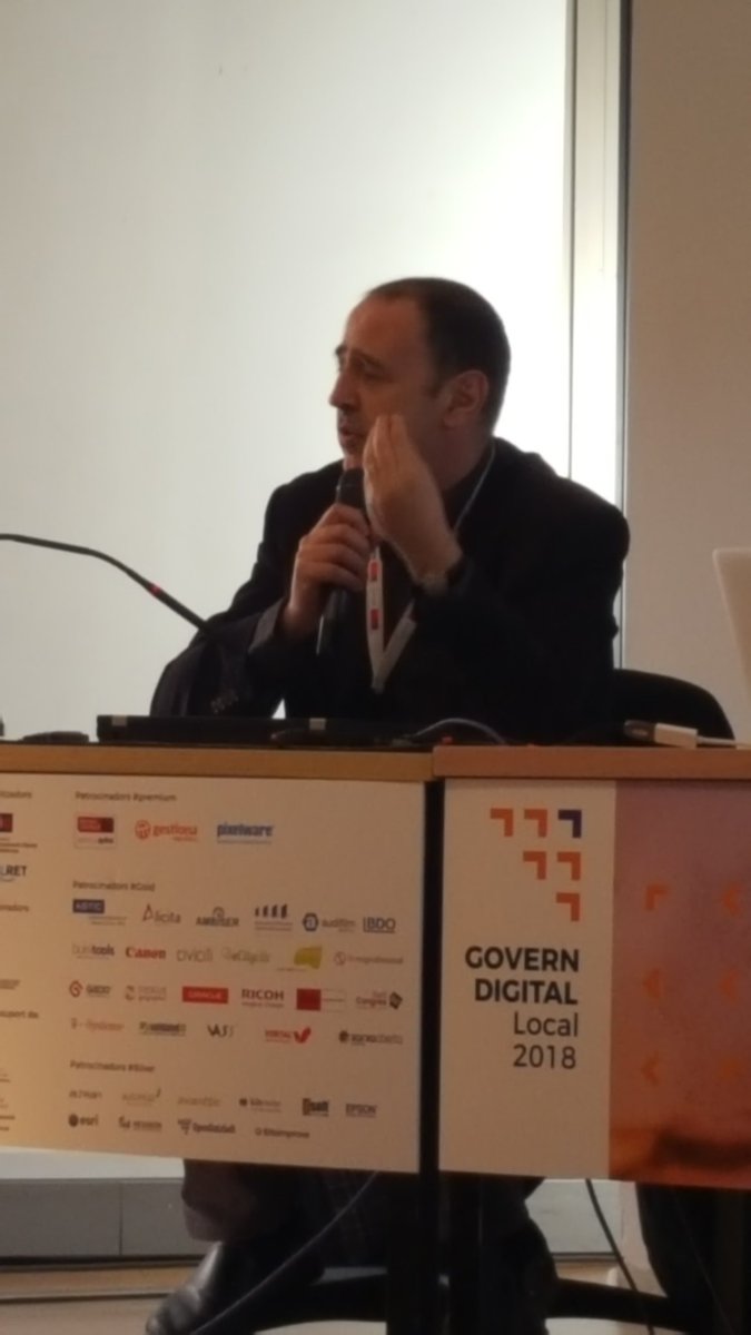 mtmachado's tweet photo. .@buisitools : Hay #burocracia buena, es la que crea disciplina y control... y para incentivarla la #TransformaciónDigital es una buena oportunidad.
#GovernDigital 
#CGDL18 https://t.co/PK1dfwlQMq
