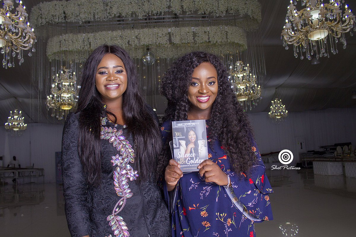 kafuidanku's tweet photo. #SilenceIsNotGolden #SilenceBecameGolden book launch #Kafui Danku #KafuiDankuSing #SingBook #JackieAppiah https://t.co/Owly3ssl3N
