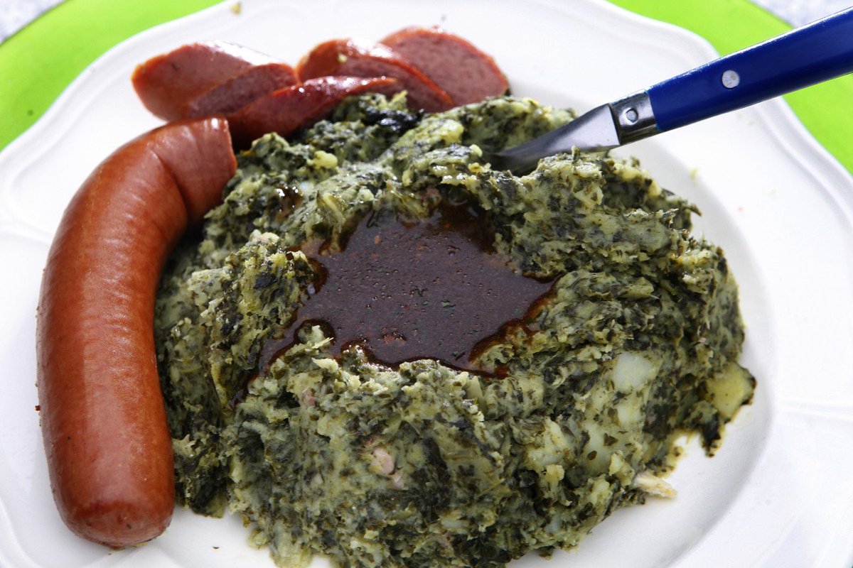 The Dutch invented "kale" because nothing else would grow in our godforsaken polders. But we don't call it "kale", we call it "kool", which is kooler than cool. We mix it with mashed potatoes, otherwise it tastes like plant-shaped fart, and we eat it with sausage made of skaters.