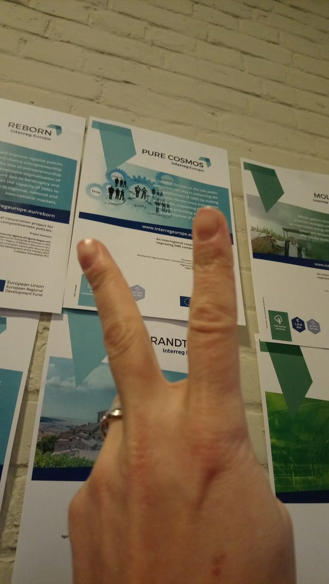 Also #PURECOSMOS is here at #europecooperates <a href="/interregeurope/">Interreg Europe</a> event with <a href="/sachsenanhalt/">Sachsen-Anhalt</a> and <a href="/comunefi/">Comune di Firenze</a> to share ideas and look for new practices! <a href="/INTERREGTweets/">Interreg Tweets</a>