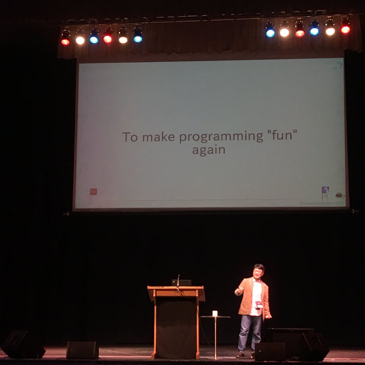 _errm_'s tweet image. To make programming fun again... #bathruby