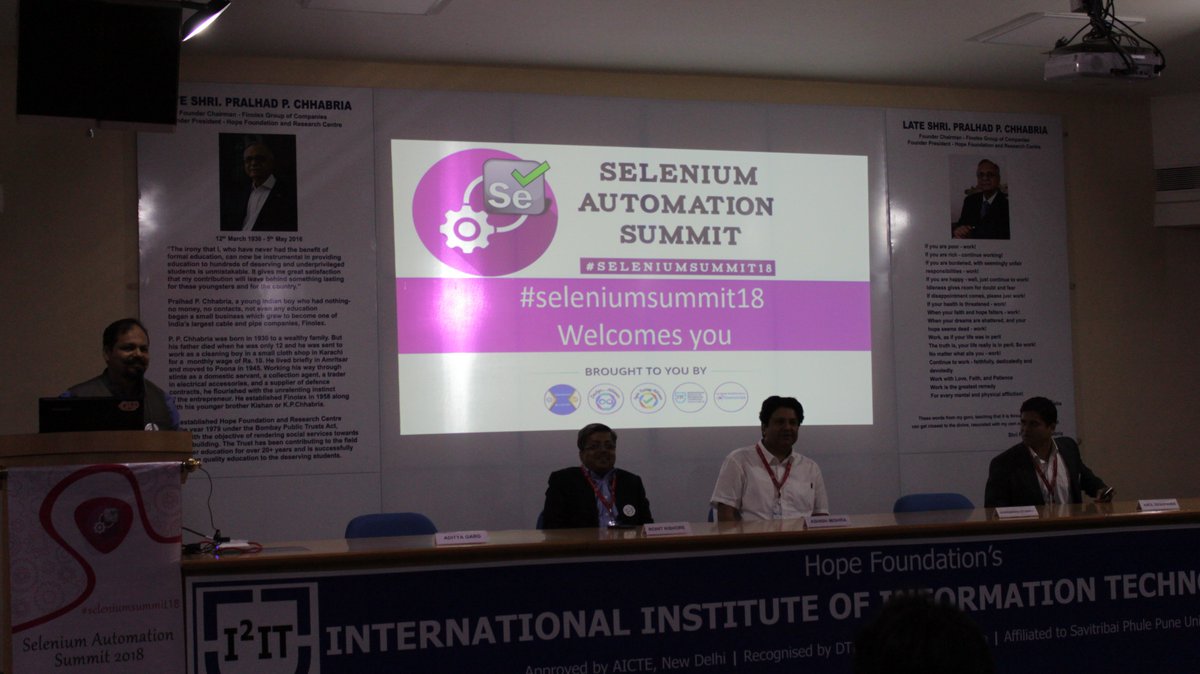 AgileTAlliance's tweet photo. #Seleniumsummit18 https://t.co/2Jsd50pppF