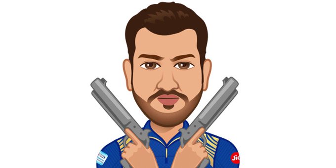 Mumbai Indians Captain Rohit Sharma involved in a funny exchange on Twitter