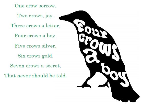 Three black crows poem