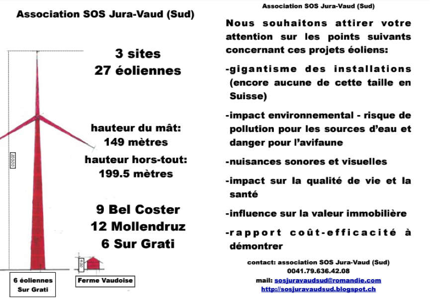 SauvezMolendruz's tweet photo. Et hop : quid des #infrasons que les habitants de #Juriens #LaPraz #Montlaville et #Vaulion subiront ? En plus des nuisances (traffic routier, degradation, etc) #eoliennes #mollendruz #suisse #vaud #WakeUp #windfarm https://t.co/k6ZHy36fKo
