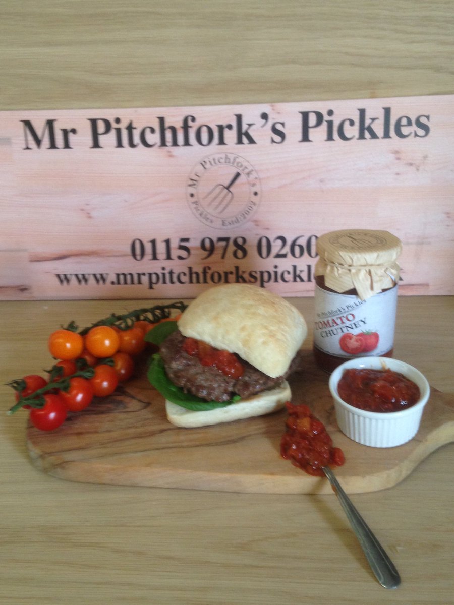 MrPsPickles's tweet photo. # Tomato Chutney with hand made burger any one got any spare chips? https://t.co/FEpOaUGg6R