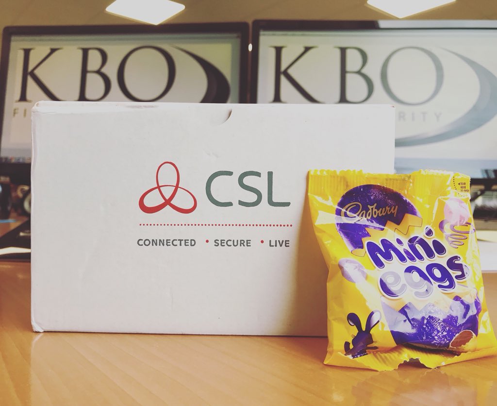 Looks like the #easterbunny found a way into <a href="/CSLGroupLtd/">CSL</a> warehouse ☺️ Nice little treat