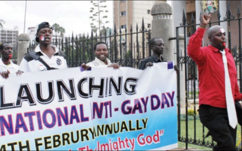 Image result for Kenyans against LGBT