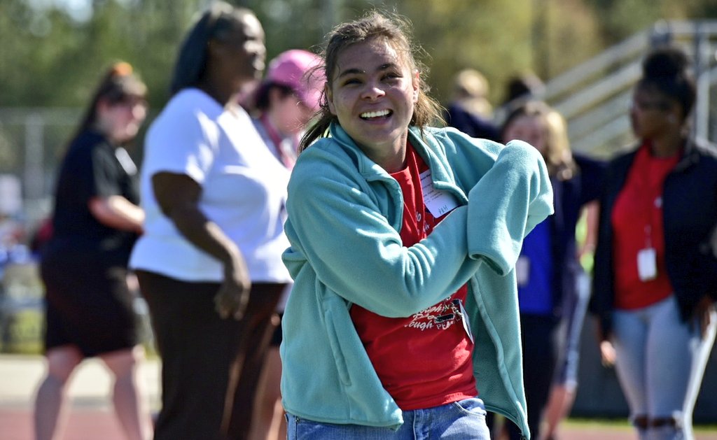 stppschools's tweet photo. First events are finishing up. So many winners today showcasing amazing sportsmanship here at the Special Olympics. #TogetherSTPPS #STPPSProud https://t.co/lUMeLoBGqM