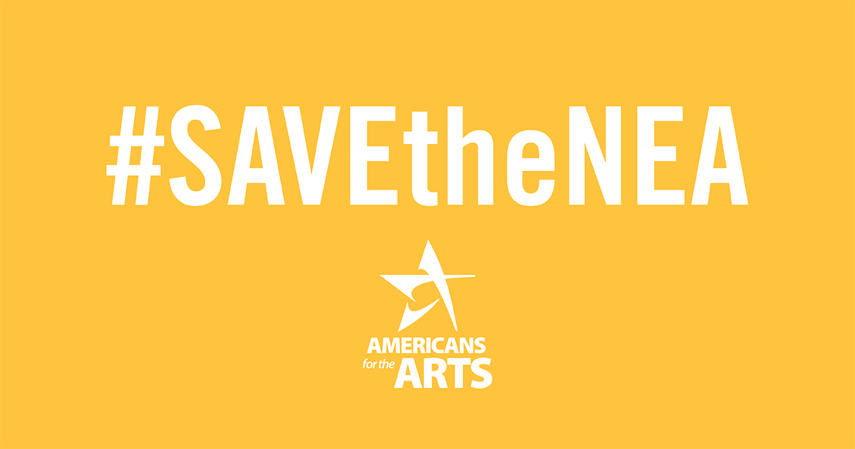 Americans4Arts's tweet photo. After a year-long #SAVEtheNEA campaign, the new congressional spending bill includes $3M INCREASE for @NEAarts—not termination. #ArtsAdvocacy works! Details: https://t.co/0WS9DhJ8pW https://t.co/2MtIARoprv