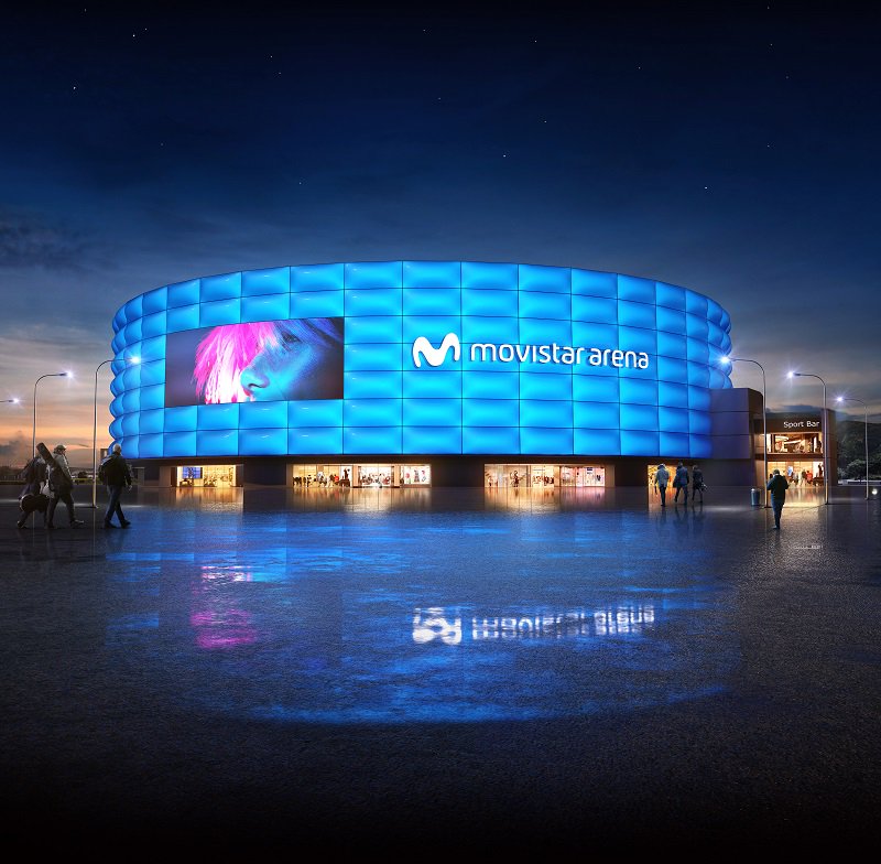 MovistarCo's tweet photo. El escenario de espectáculos más moderno de América Latina es nuestro: #MovistarArenaBogotá https://t.co/rGZ8hwrnHS https://t.co/vBTbylsy8V