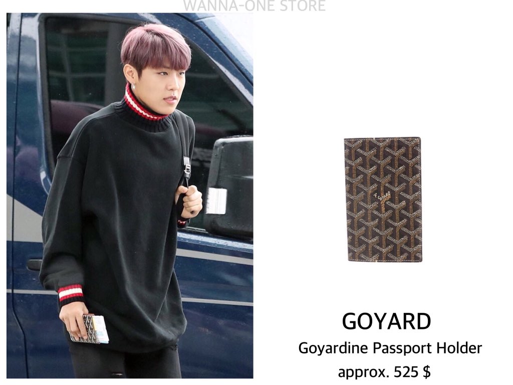 goyard passport cover