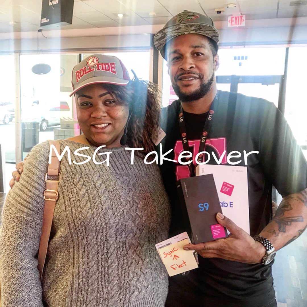 Brian_TMobile's tweet photo. #TMobile is taking over! Whatever you need we got it! Sync Up your fleet for your business! come get with the best #network! #TeamMagenta #TKG #MSGTakeover #MagentaPrime @JonFreier @jackhjohnson @JohnLegere @MistyS_TMobile @TMOBrianP @MSGOutreach @AaronTOmar https://t.co/xioplgqcEA