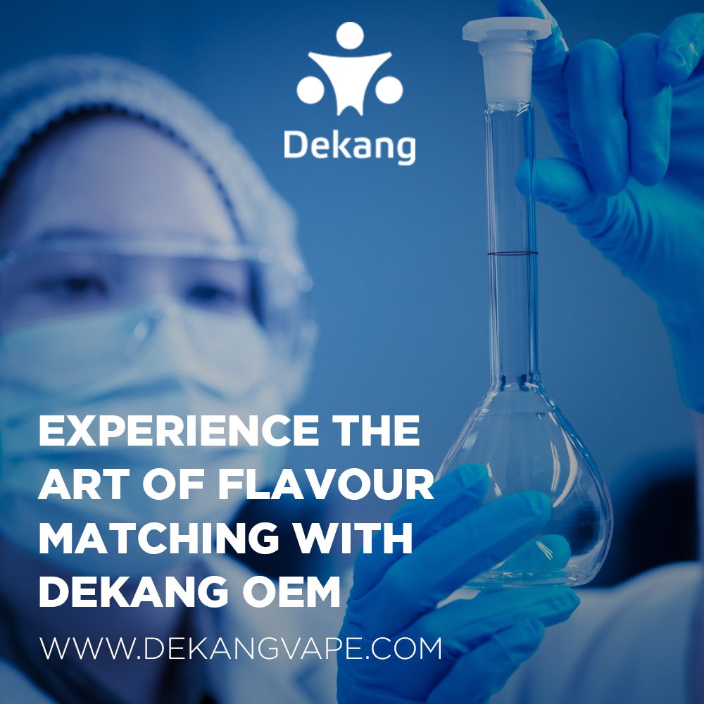 We can match any existing flavor on the market using the highest quality natural, pharmaceutical grade ingredients OEM line of E-liquids. Contact us now for more information at dekangvape.com #products #vape #OEM