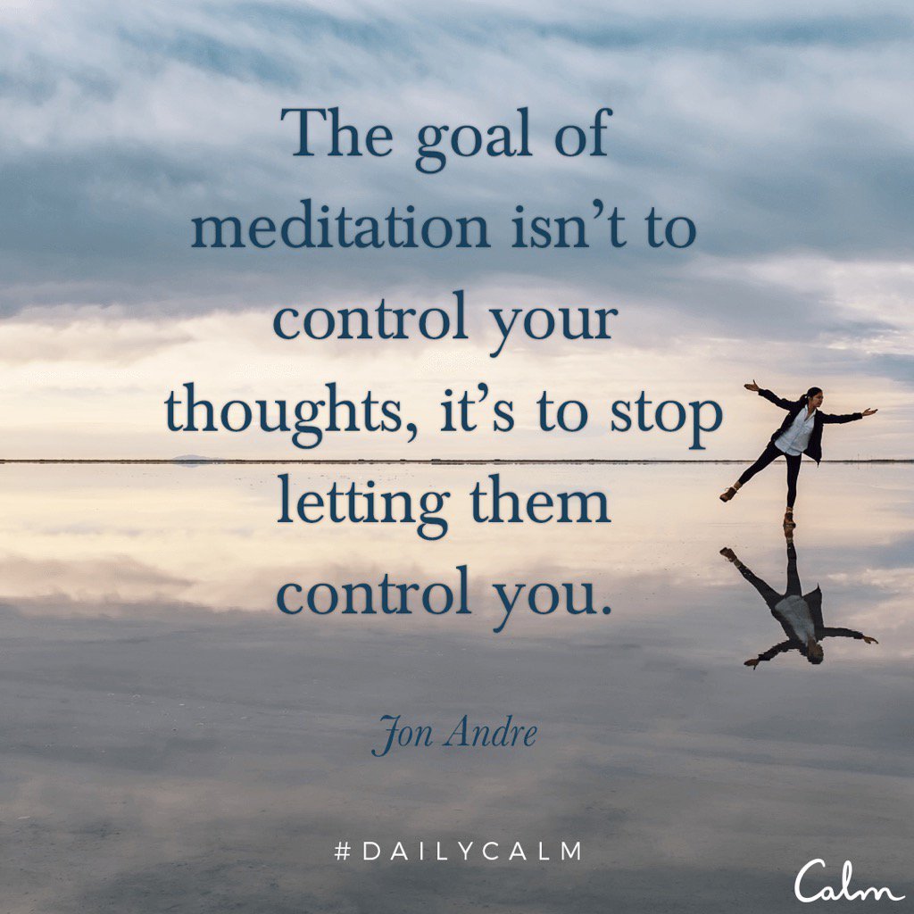 😊🙏🙌 #meditation #thoughts #OverThinking #lettinggoofcontrol #RT #stopoverthinking #selflove #love