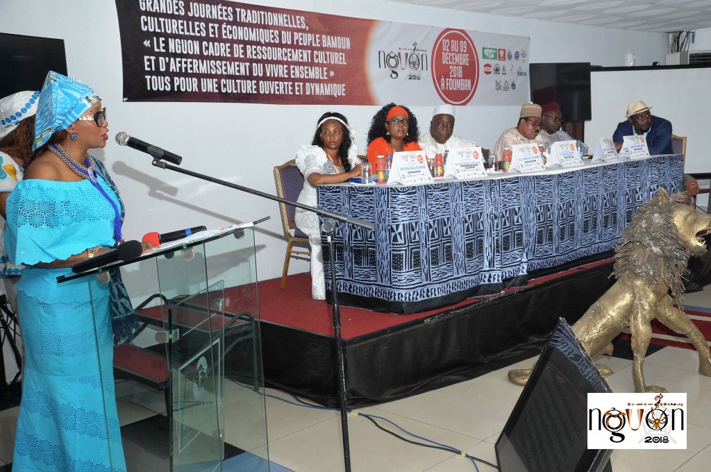 NguonEvent's tweet photo. CONFERENCE DE PRESSE "NGUON 2018" du 21/03/2018 à #hôtelLaFalaiseBonanjo:
Le Cercle de Réflexion pour le Développement du Noun (CERDEN) a présenté les innovations du Nguon 2018 à la presse !
#NGUON2018; #CERDEN; #SUBLENCEevents https://t.co/I97L1u7e1s